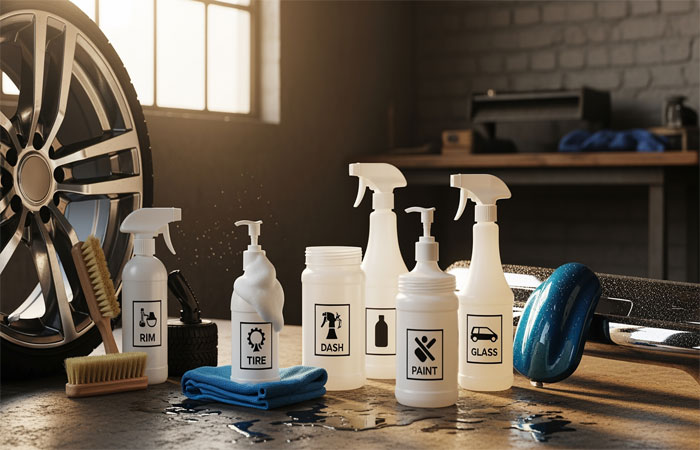 انواع لوازم نظافت خودرو برای بدنه و بخشهای خارجی